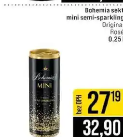 Jip Bohemia sekt mini semi-sparkling nabídka