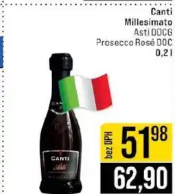Jip Canti Millesimato Asti DOCG Prosecco Rosé DOC nabídka