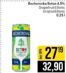 Jip Becherovka Beton 4,5% nabídka