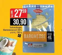 Jip Schärdinger Baroness sýr 30% plátky 150 g nabídka