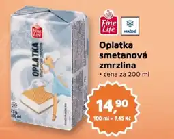 Můjobchod Oplatka smetanová zmrzlina nabídka