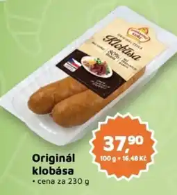 Můjobchod Originál klobása nabídka