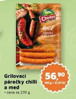Můjobchod Grilovací párečky chilli a med nabídka