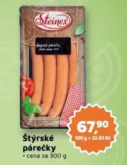 Můjobchod Štýrské párečky nabídka