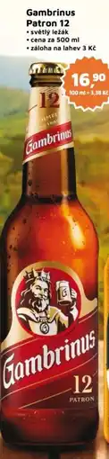 Můjobchod Gambrinus Patron 12 nabídka