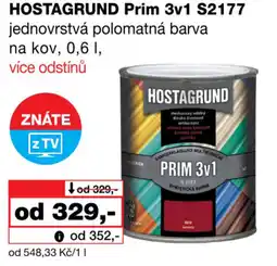 Barvy a laky drogerie HOSTAGRUND Prim 3v1 S2177 nabídka