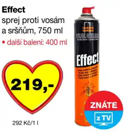 Barvy a laky drogerie Effect sprej proti vosám a sršňům nabídka