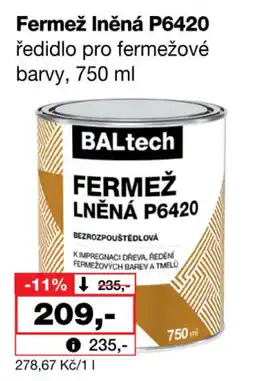 Barvy a laky drogerie Fermež Iněná P6420 ředidlo pro fermežové barvy nabídka