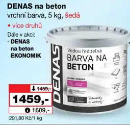 Barvy a laky drogerie DENAS na beton vrchní barva nabídka
