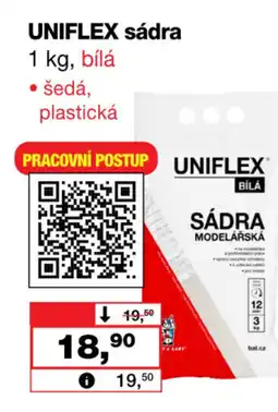 Barvy a laky drogerie UNIFLEX sádra nabídka