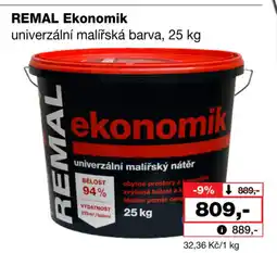 Barvy a laky drogerie REMAL Ekonomik univerzální malířská barva nabídka