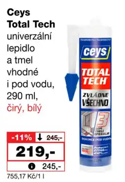 Barvy a laky drogerie Ceys Total Tech nabídka
