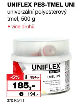 Barvy a laky drogerie Uniflex pes-tmel uni univerzální polyesterový tmel nabídka