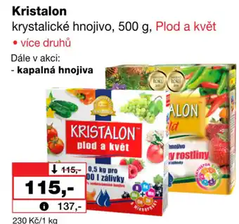 Barvy a laky drogerie Kristalon krystalické hnojivo nabídka