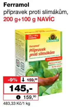 Barvy a laky drogerie Ferramol přípravek proti slimákům nabídka