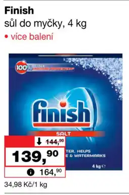 Barvy a laky drogerie Finish sůl do myčky nabídka