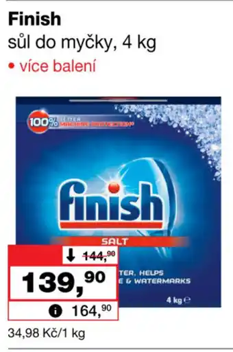Barvy a laky drogerie Finish sůl do myčky nabídka