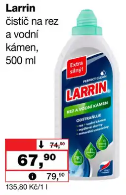 Barvy a laky drogerie Larrin čistič na rez a vodní kámen nabídka