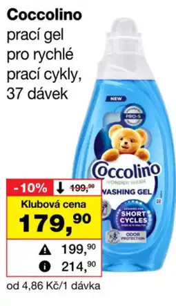 Barvy a laky drogerie Coccolino prací gel pro rychlé prací cykly nabídka