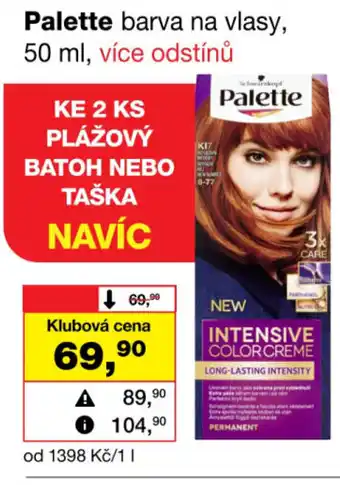 Barvy a laky drogerie Palette barva na vlasy nabídka
