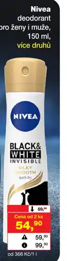 Barvy a laky drogerie Nivea deodorant pro ženy i muže nabídka