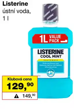 Barvy a laky drogerie Listerine ústní voda nabídka