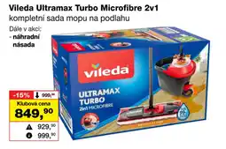 Barvy a laky drogerie Vileda Ultramax Turbo Microfibre 2v1 nabídka