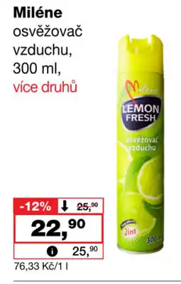 Barvy a laky drogerie Miléne osvěžovač nabídka