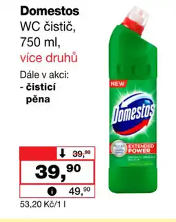 Barvy a laky drogerie Domestos WC čistič nabídka