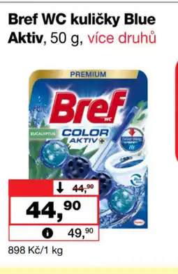 Barvy a laky drogerie Bref WC kuličky Blue Aktiv nabídka