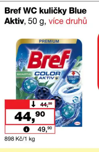 Barvy a laky drogerie Bref WC kuličky Blue Aktiv nabídka