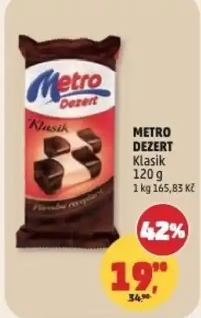 Penny Market Metro dezert nabídka