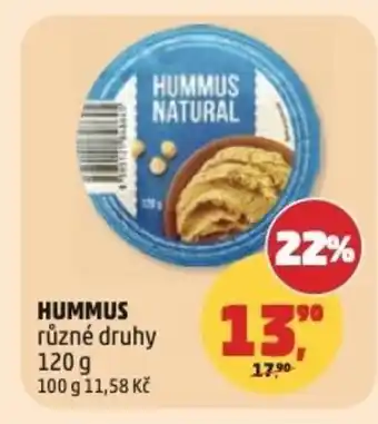 Penny Market Hummus nabídka