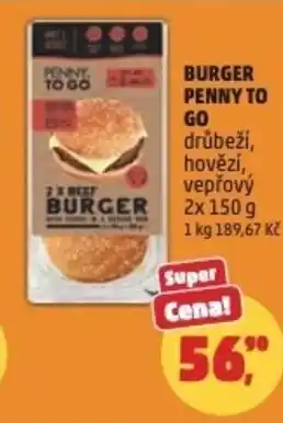 Penny Market Burger Penny To Go nabídka