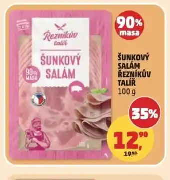 Penny Market Šunkový salám Řezníkův Talíř nabídka