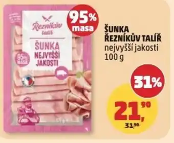 Penny Market Šunka Řezníkův Talíř nabídka