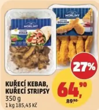 Penny Market Kuřecí kebab, Kuřecí stripsy nabídka