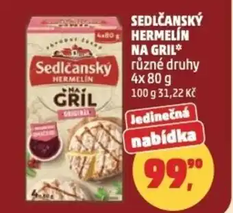 Penny Market Sedlčanský Hermelín na gril nabídka