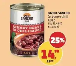 Penny Market Fazole Sancho nabídka