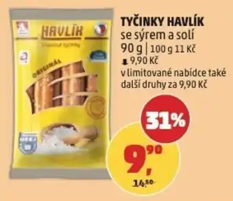 Penny Market Tyčinky Havlík nabídka