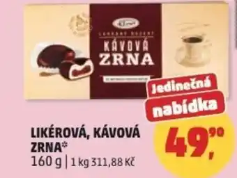 Penny Market Likérová, Kávová zrna nabídka