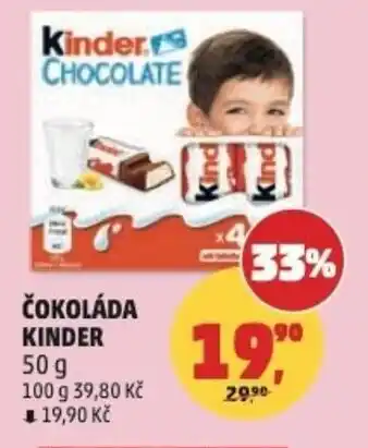 Penny Market Čokoláda Kinder nabídka