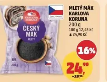 Penny Market Mletý mák karlova koruna nabídka