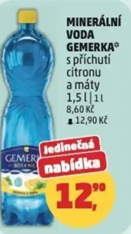 Penny Market Minerální voda gemerka nabídka