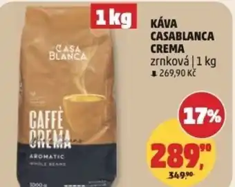 Penny Market Kava casablanca crema zrnková nabídka