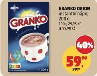 Penny Market Granko orion instantní nápoj nabídka