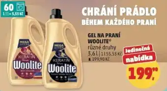 Penny Market Gel na praní woolite nabídka