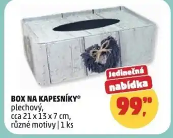 Penny Market Box na kapesníky nabídka