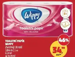 Penny Market Toaletní papír wippy nabídka