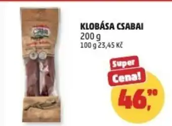 Penny Market Klobása csabai nabídka